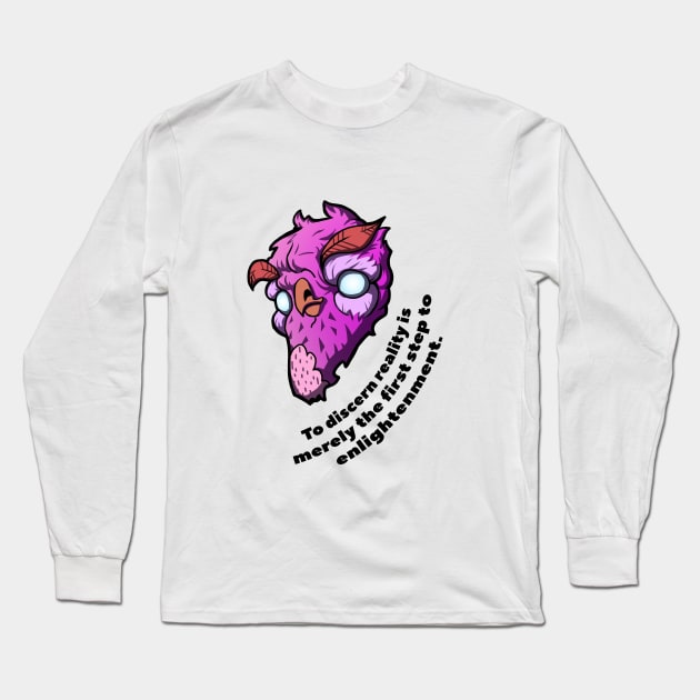 Strange owl. Long Sleeve T-Shirt by mrWegner